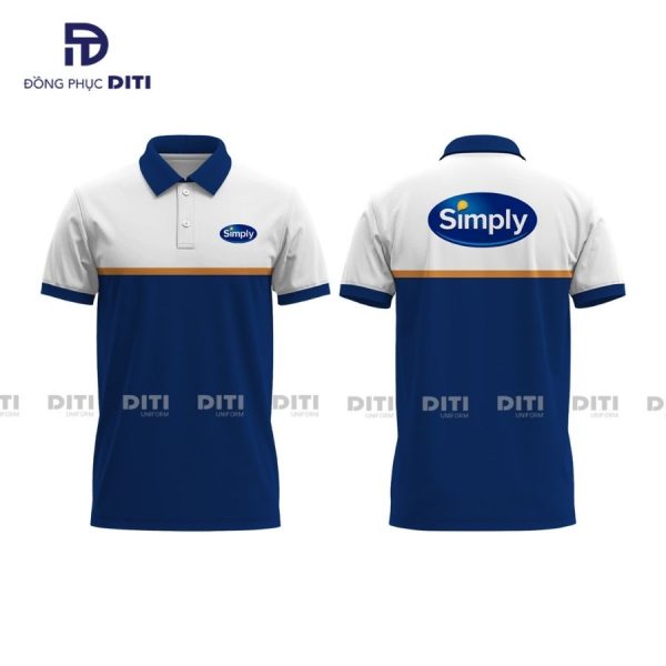Áo thun đồng phục công ty Simply